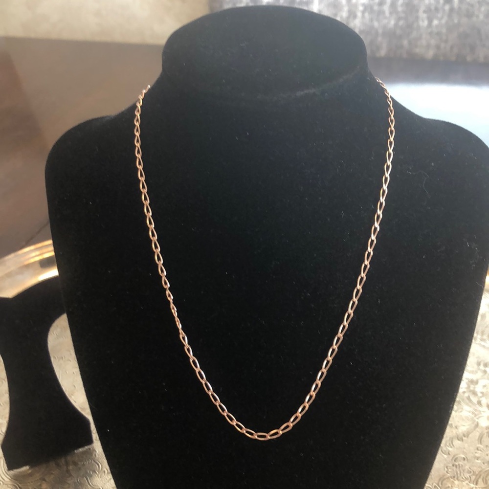 Oval Link Sterling Chain